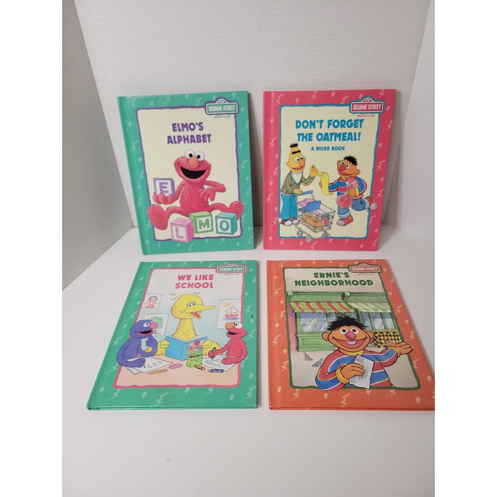 Sesame Street Book Club Vintage Children's‎ Books